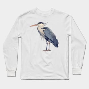 THE HERON Long Sleeve T-Shirt